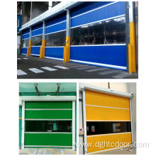 Outdoor wind-resistant rigid high-speed roller shutter doors